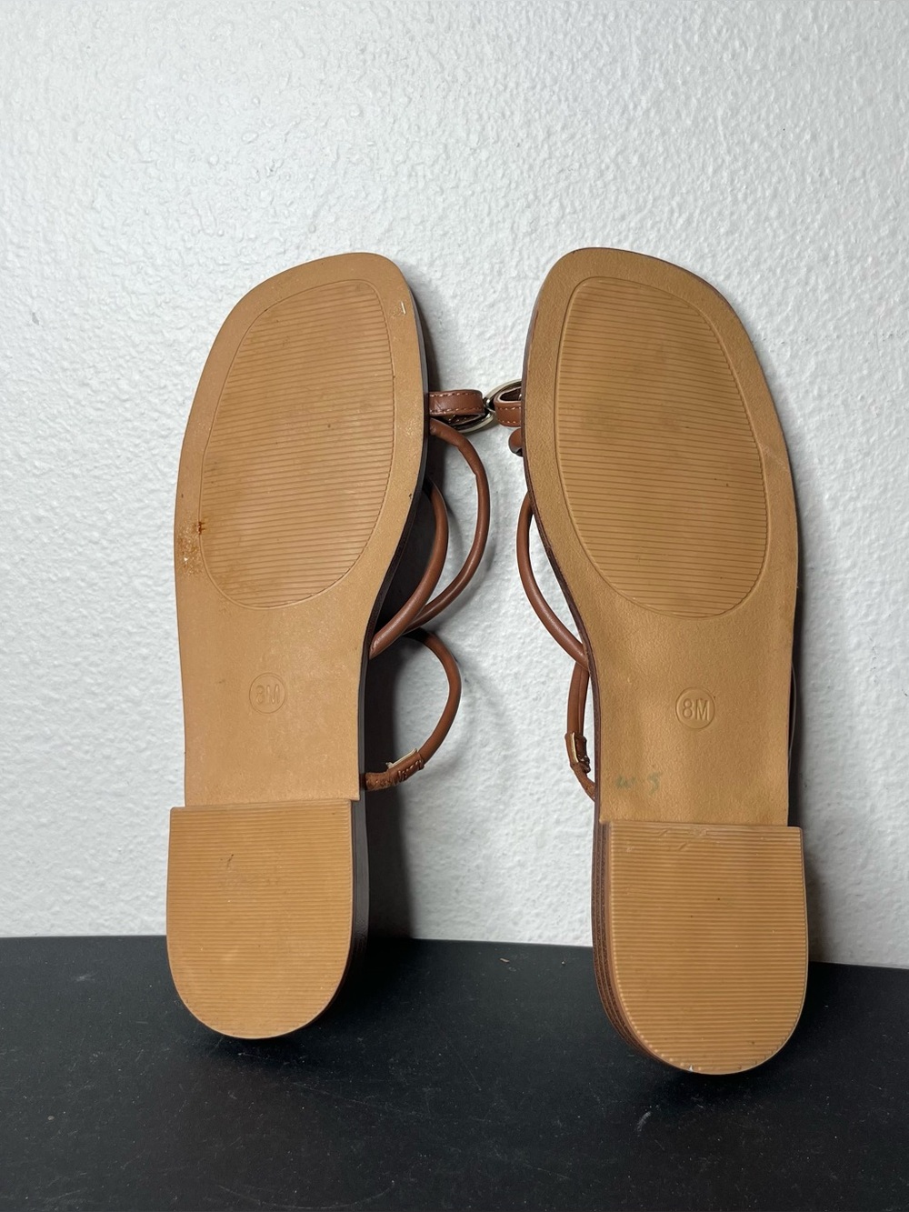 Camila Coelho Venue Strappy Toe Ring Flat Sandal Size 8 - Picture 5 of 6